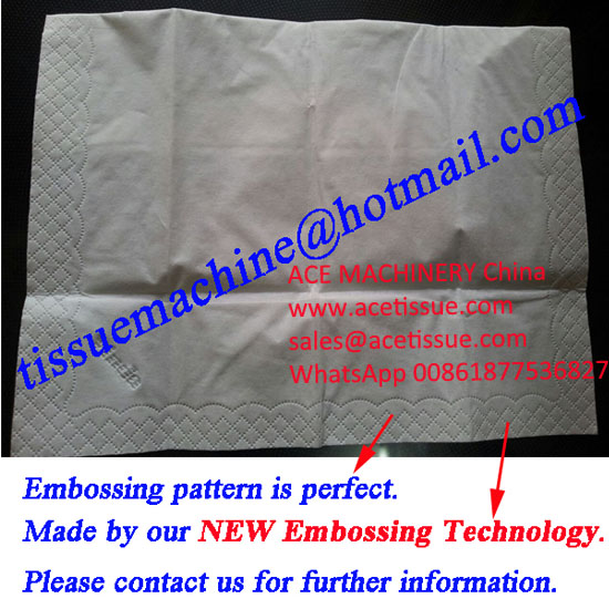 china paper napkin machine